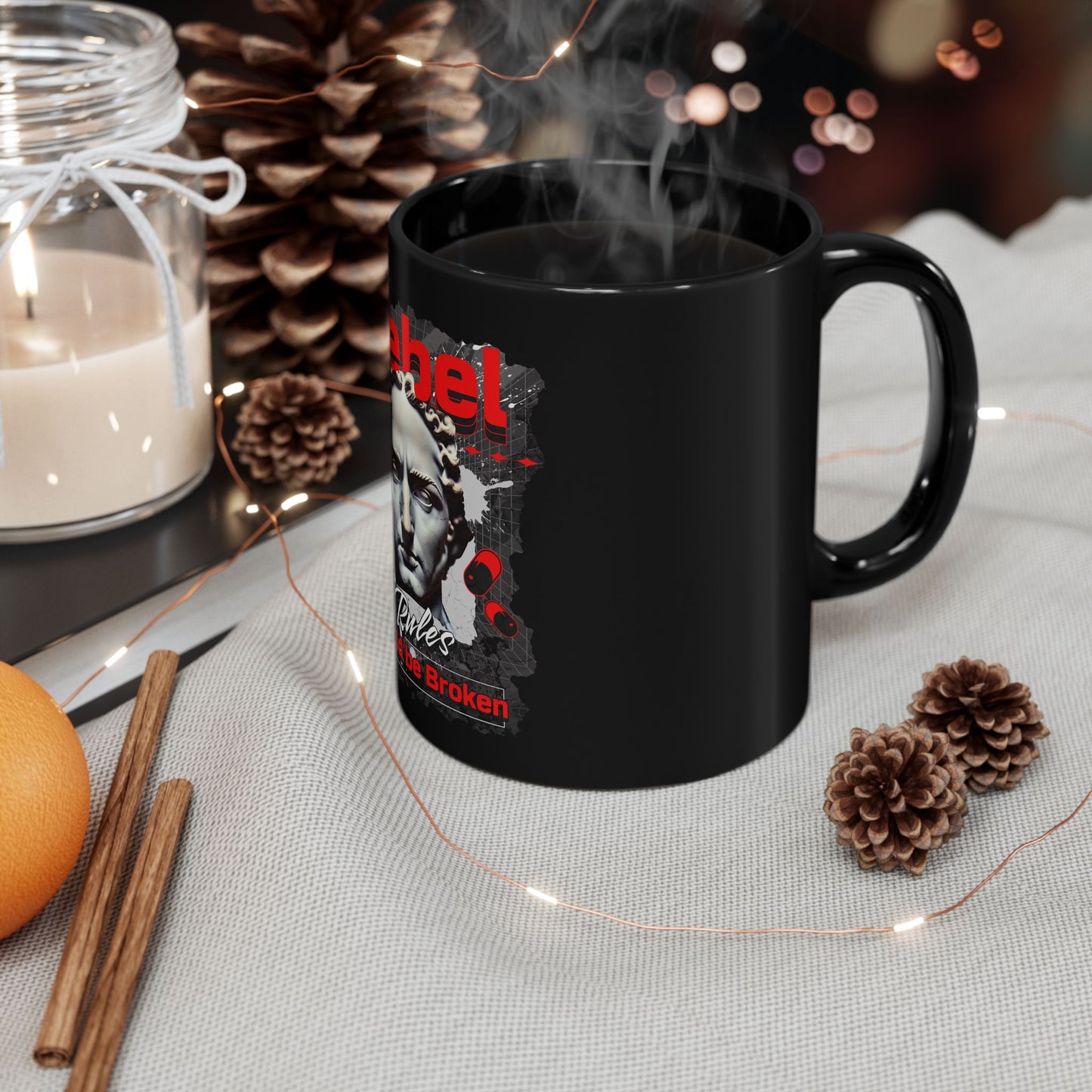 Rebel Black Mug (11oz, 15oz)