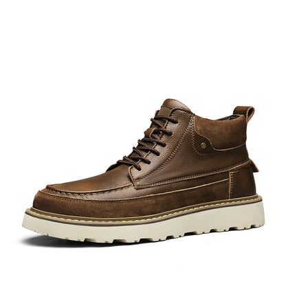 Retro Platform Men's Short Martin Boots