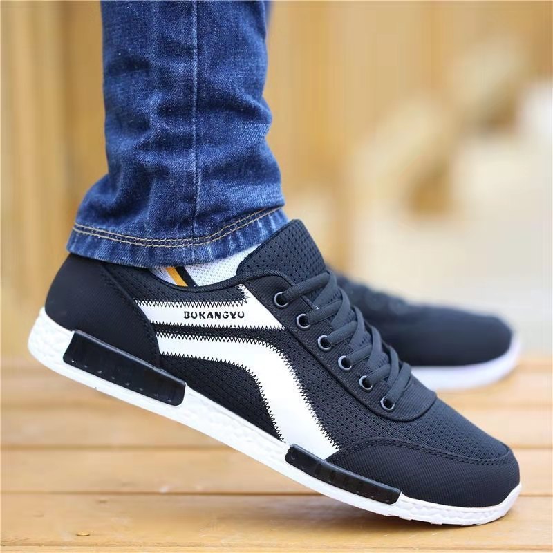 Men's Breathable Mesh Shoes Deodorant Sports Casual Versatile